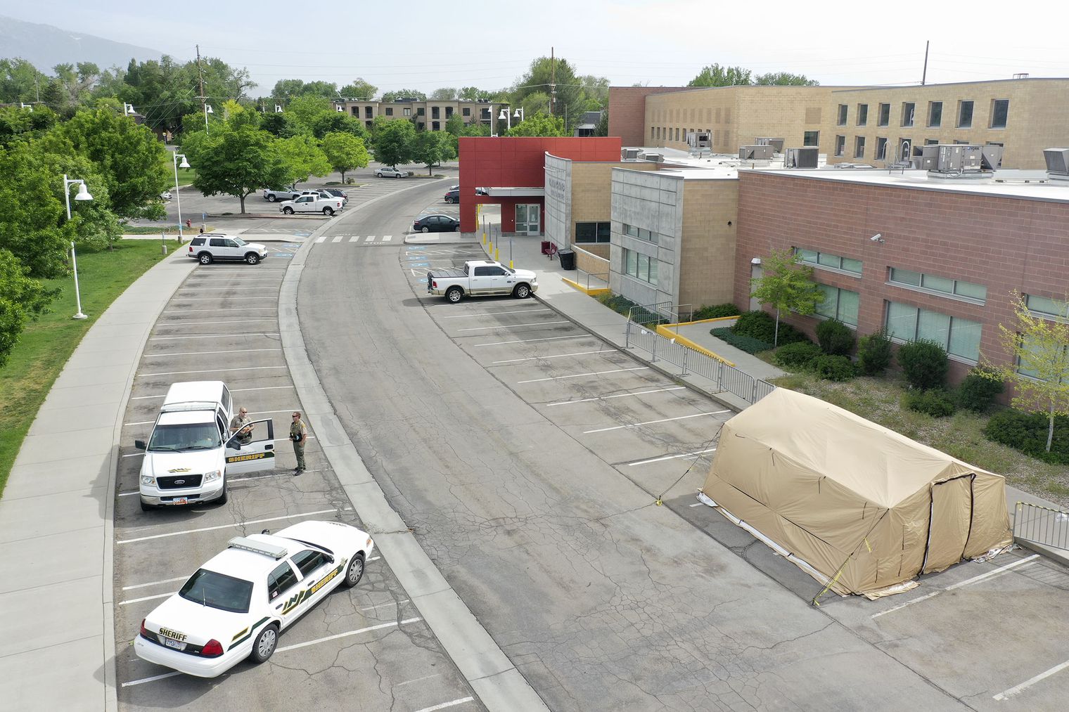 Holladay Lions Rec Center being used for COVID19 response