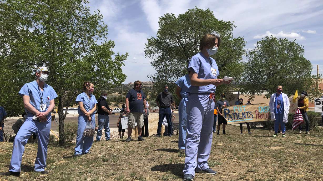 Outbreak on edge of Navajo Nation overwhelms rural hospital