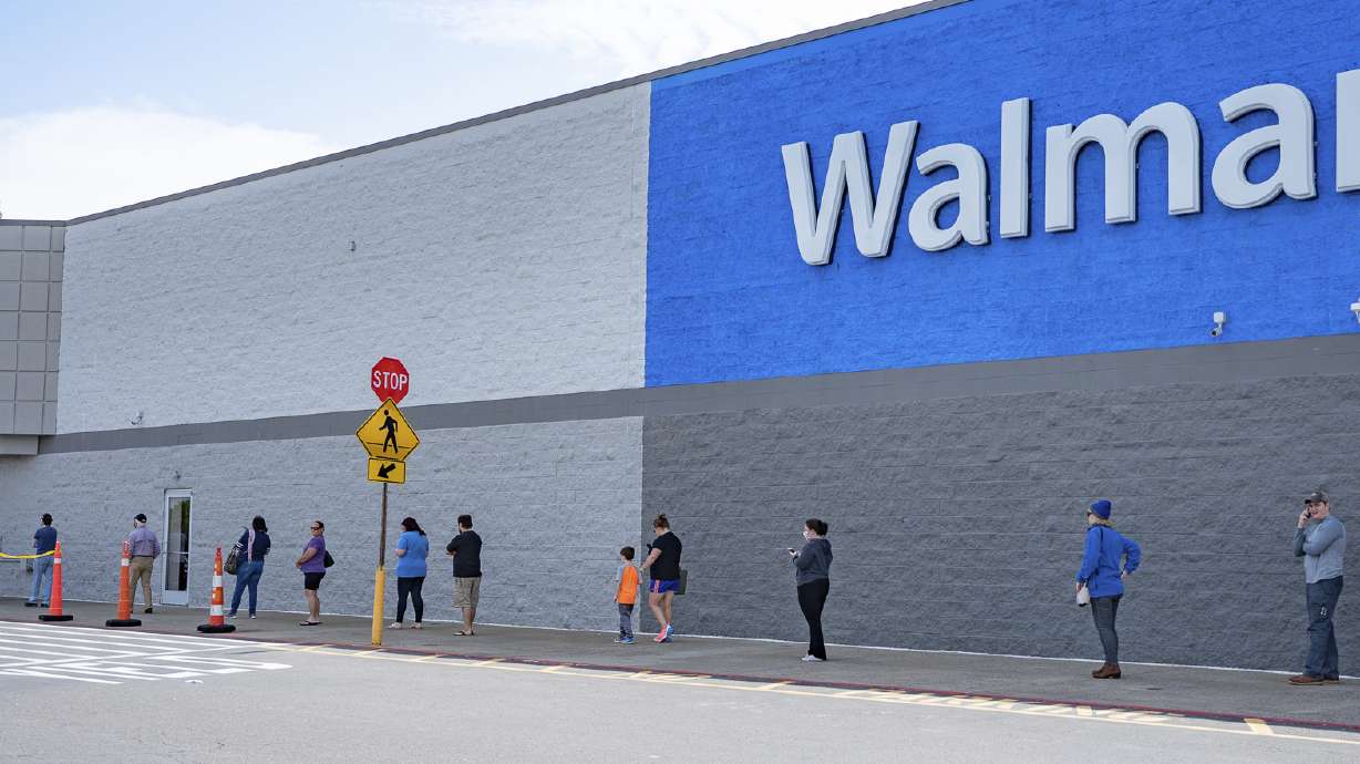 Walmart becomes a pandemic lifeline, online sales surge 74%