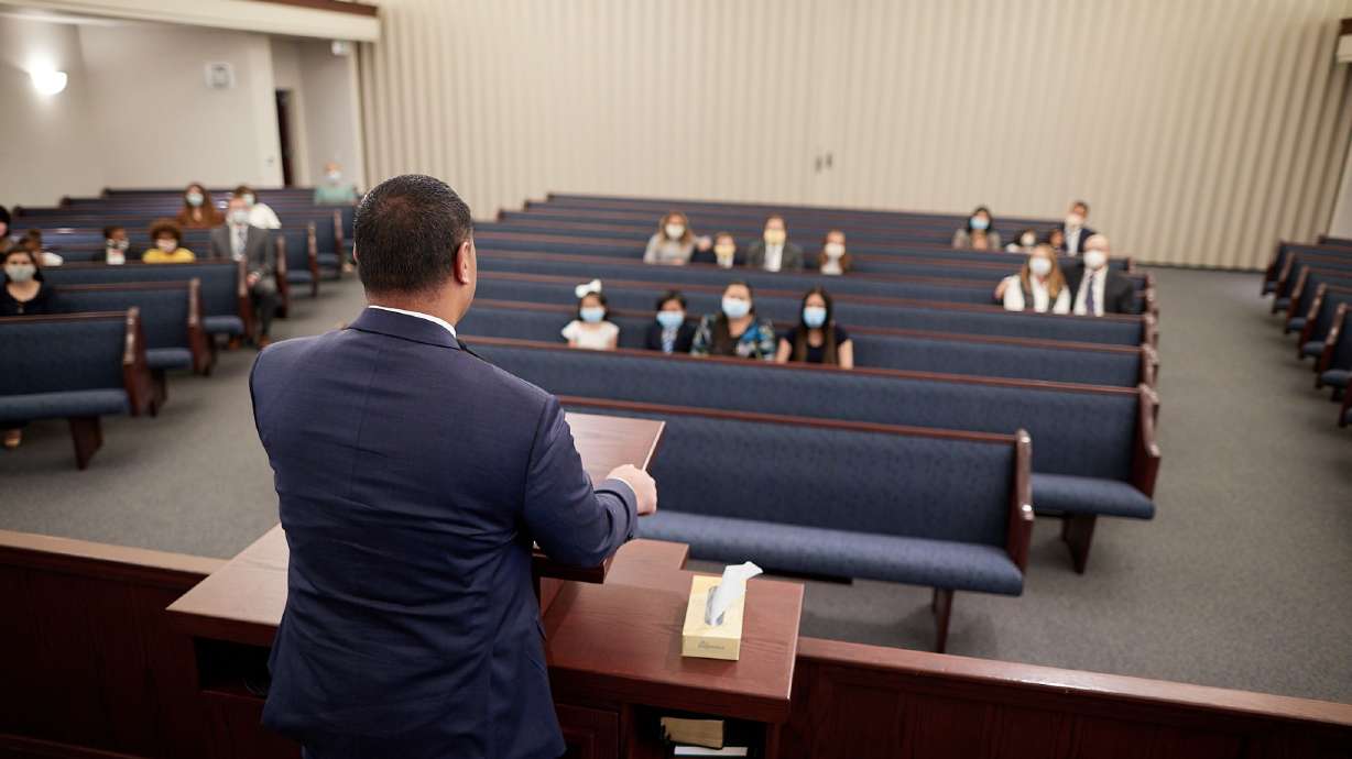 Sacrament meeting in phase 1