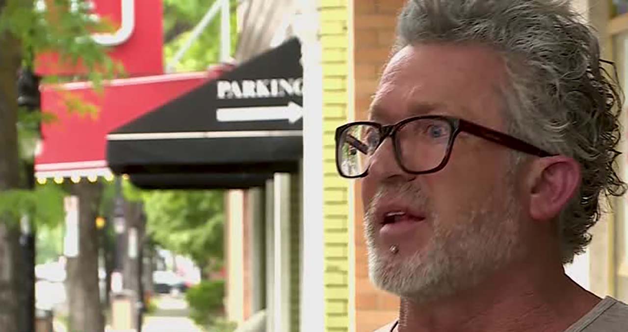 Mark Todd walked into Home Again to look around without a mask and was asked to leave, he tells KSL TV Tuesday, May 19, 2020. (Photo: KSL TV)