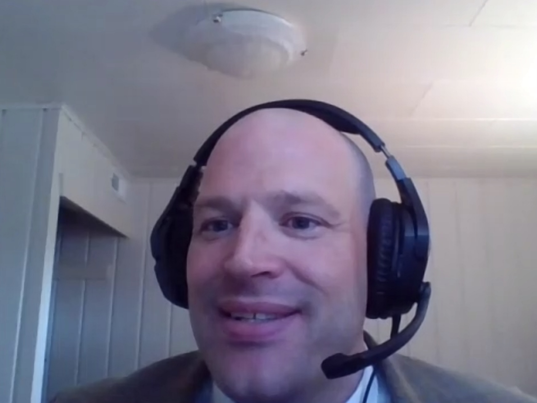 Mike Hollingshaus, a demographer with the Kem C. Gardner Policy Institute at the University of Utah, speaks during a Gardner institute virtual panel discussion on May 13, 2020. (Photo courtesy of the Gardner institute)