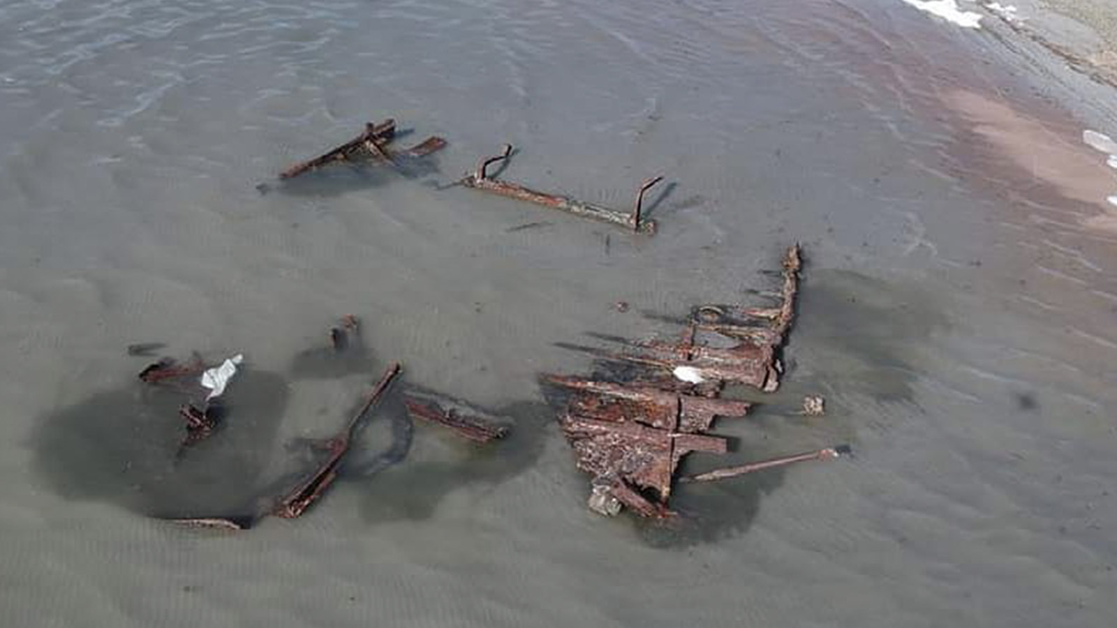 Century-old boat unearthed in Great Salt Lake by recent storm, park officials say
