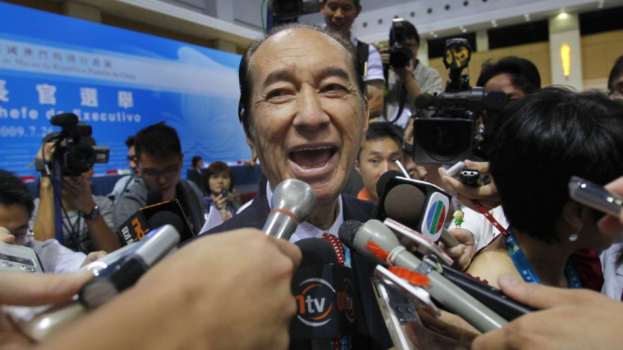 Stanley Ho, who built Macao's gambling industry, dies at 98