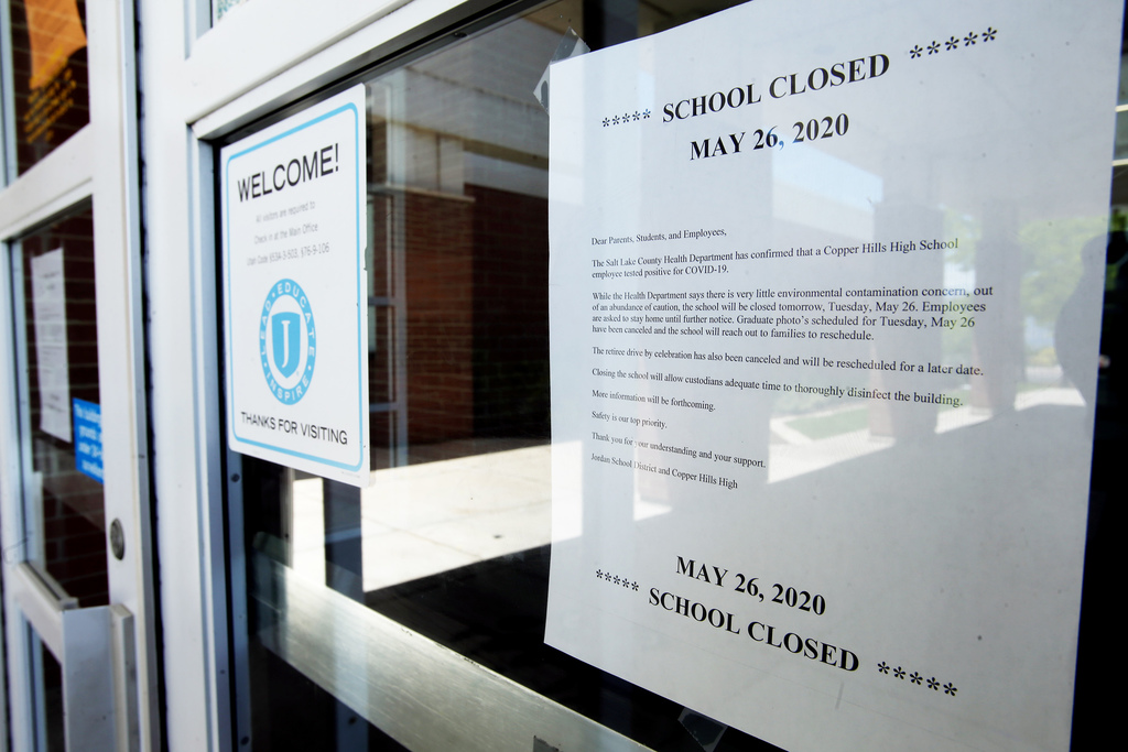 Copper Hills High School closed after employee tests positive for COVID-19