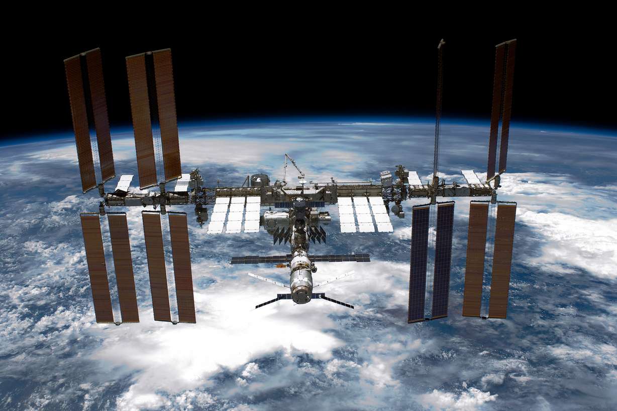 The International Space Station (ISS) is seen from NASA's space shuttle Endeavour after the station and shuttle began their post-undocking separation May 29, 2011. (Photo: NASA, Getty Images North America, Getty Images)