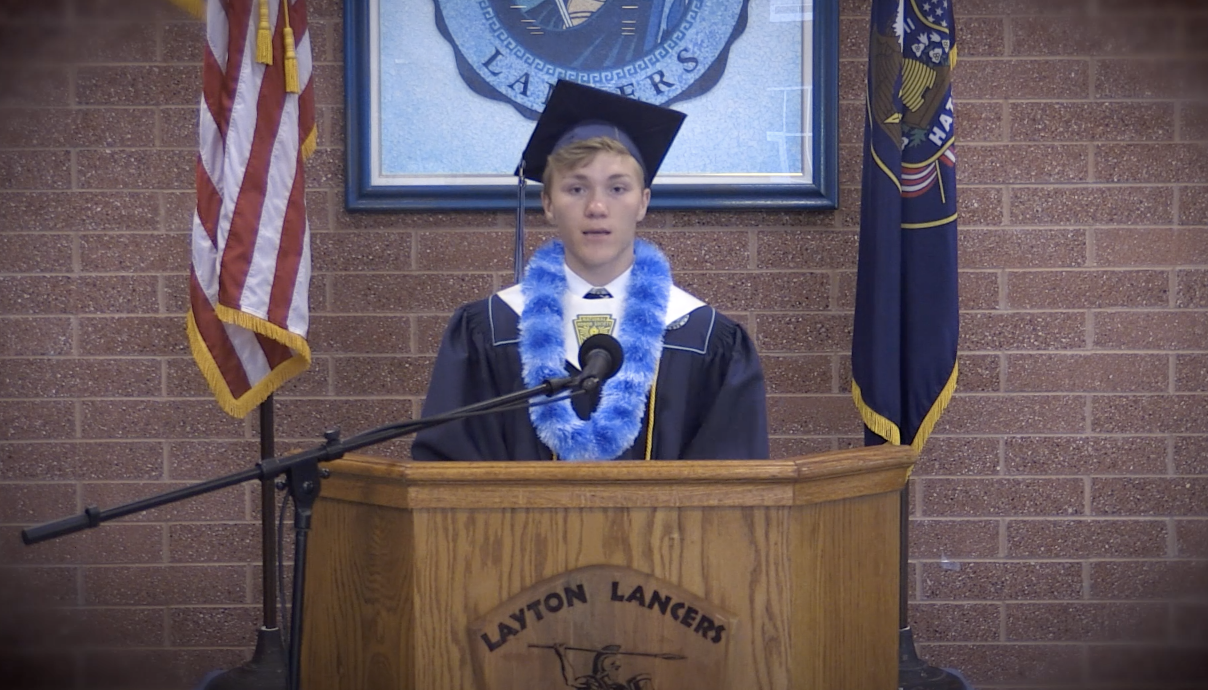 Davis County students cap off 'best 2½ years' with unique live-streamed commencement
