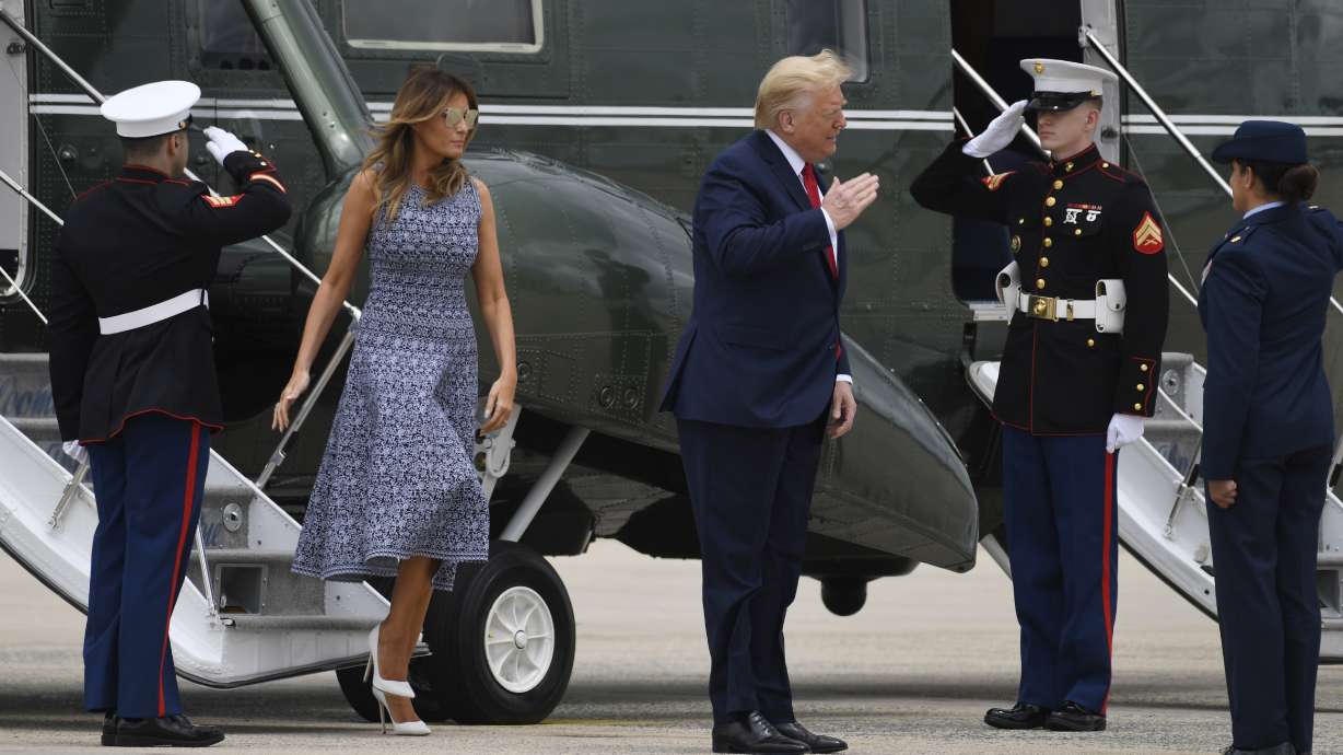 Trump's plan to celebrate space launch hits weather snag