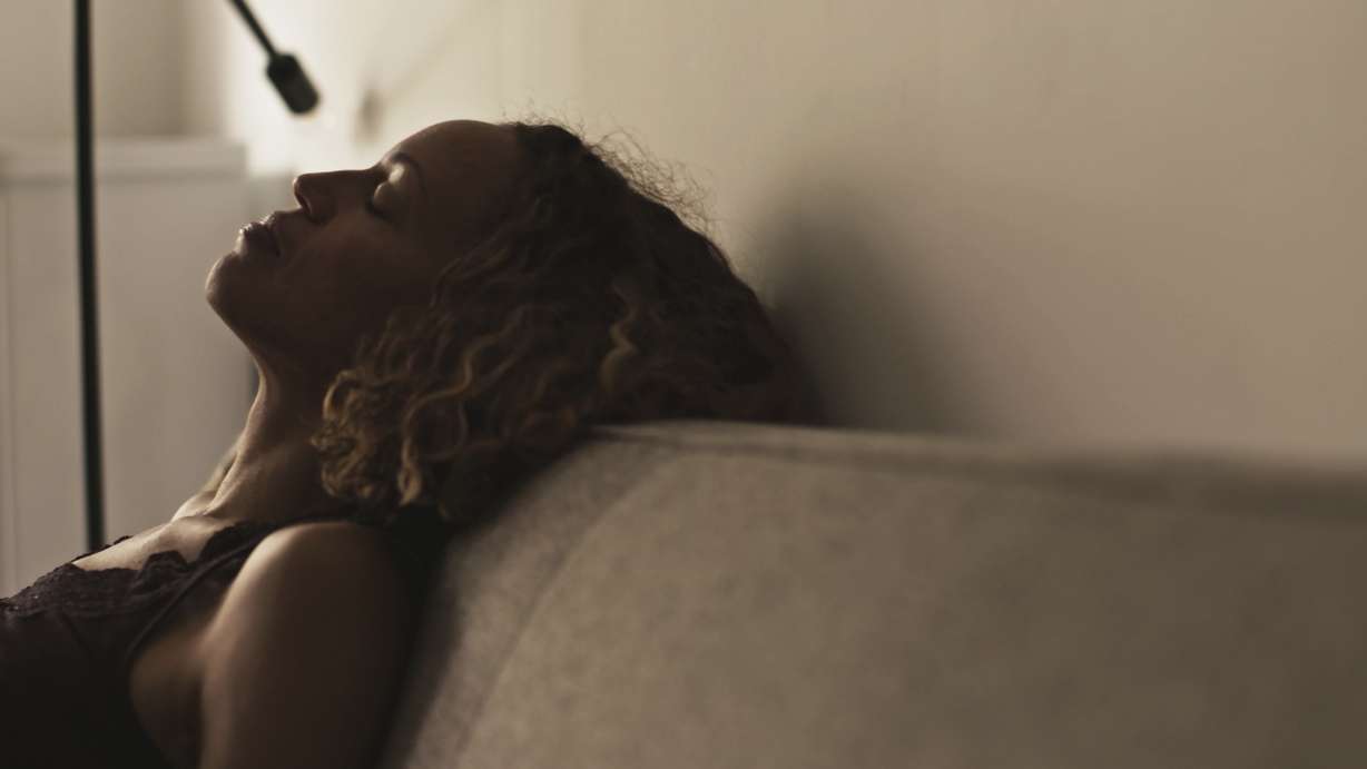 This image released by HBO Max shows Drew Dixon, a collaborator on hit records by Method Man and Mary J. Blige, Estelle and Kanye West, and Whitney Houston, in a scene from the documentary "On the Record." (Photo: HBO Max via AP)