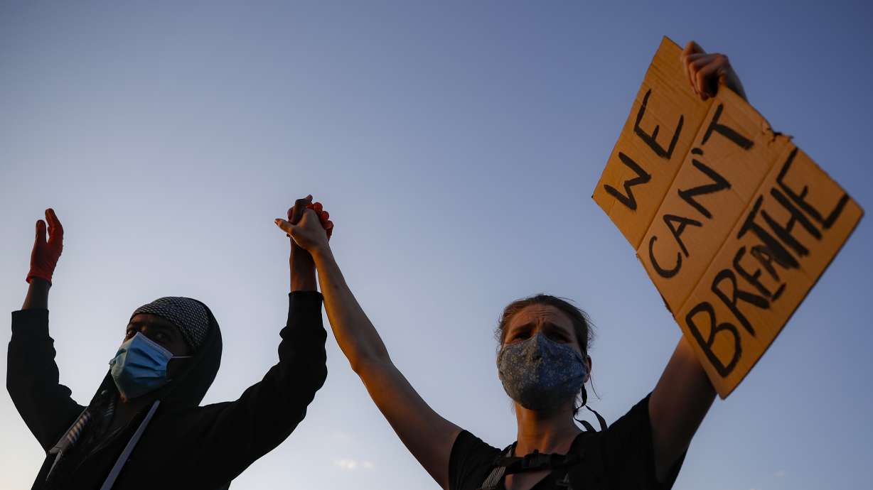 'I can't breathe' a rally cry anew for police protests in US