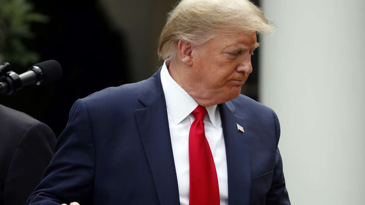 Trump walks back his incendiary Minneapolis 'thugs' post