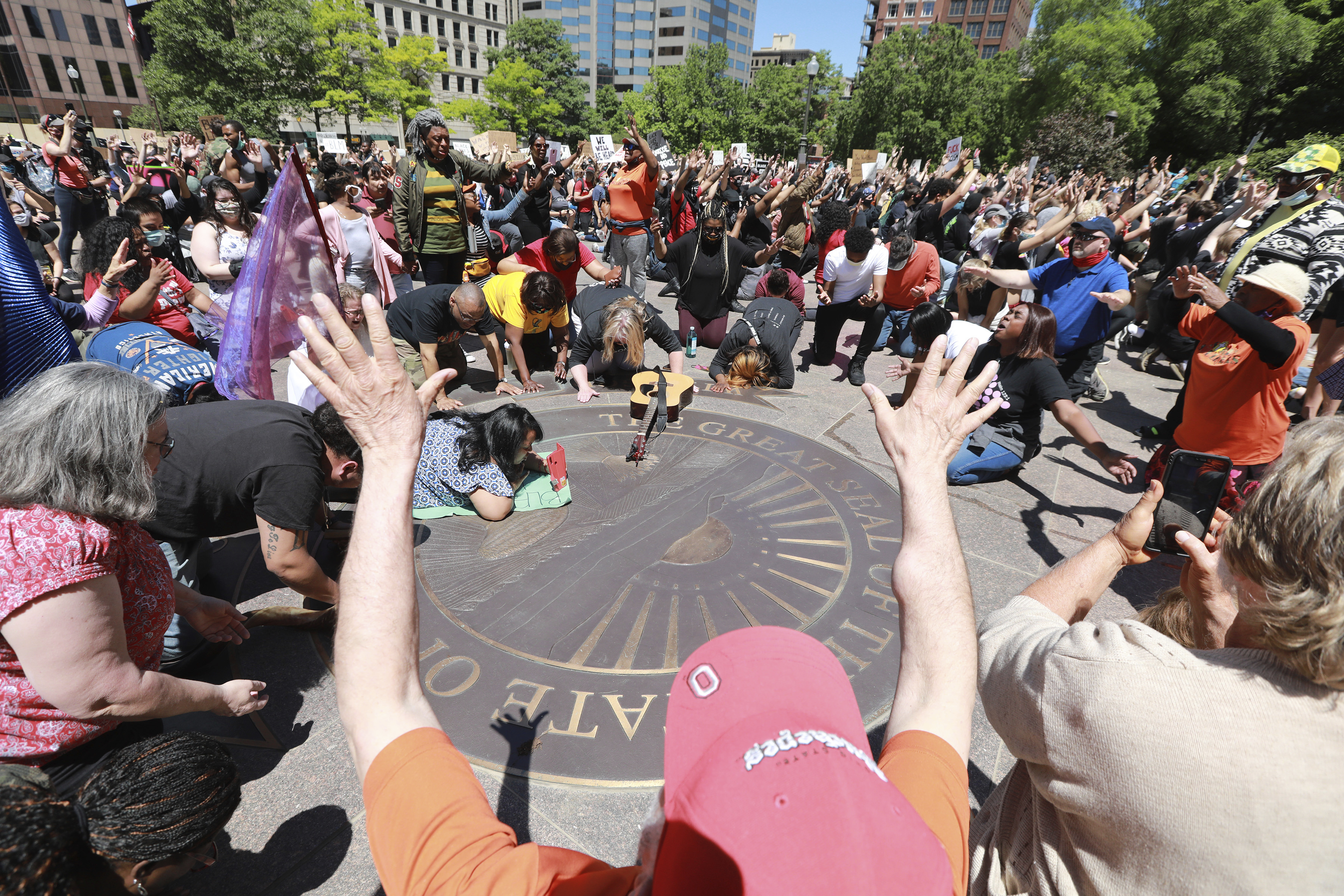 Officials see extremist groups, disinformation in protests