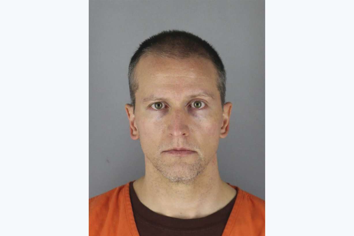 This May 31, 2020 photo provided by the Hennepin County Sheriff shows Derek Chauvin, who was arrested Friday, May 29, in the Memorial Day death of George Floyd. (Hennepin County Sheriff via AP)