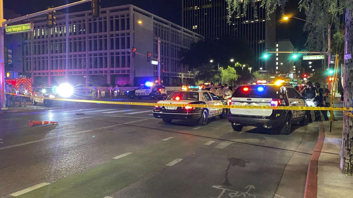 2 Las Vegas shootings, 1 officer shot amid Floyd protests