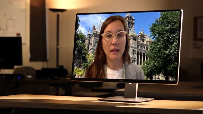 Salt Lake Mayor Erin Mendenhall joined the Salt Lake Police Chief in suggesting outsiders were responsible for inciting a riot that caused property damage in several areas of the city. (Photo: KSL TV)