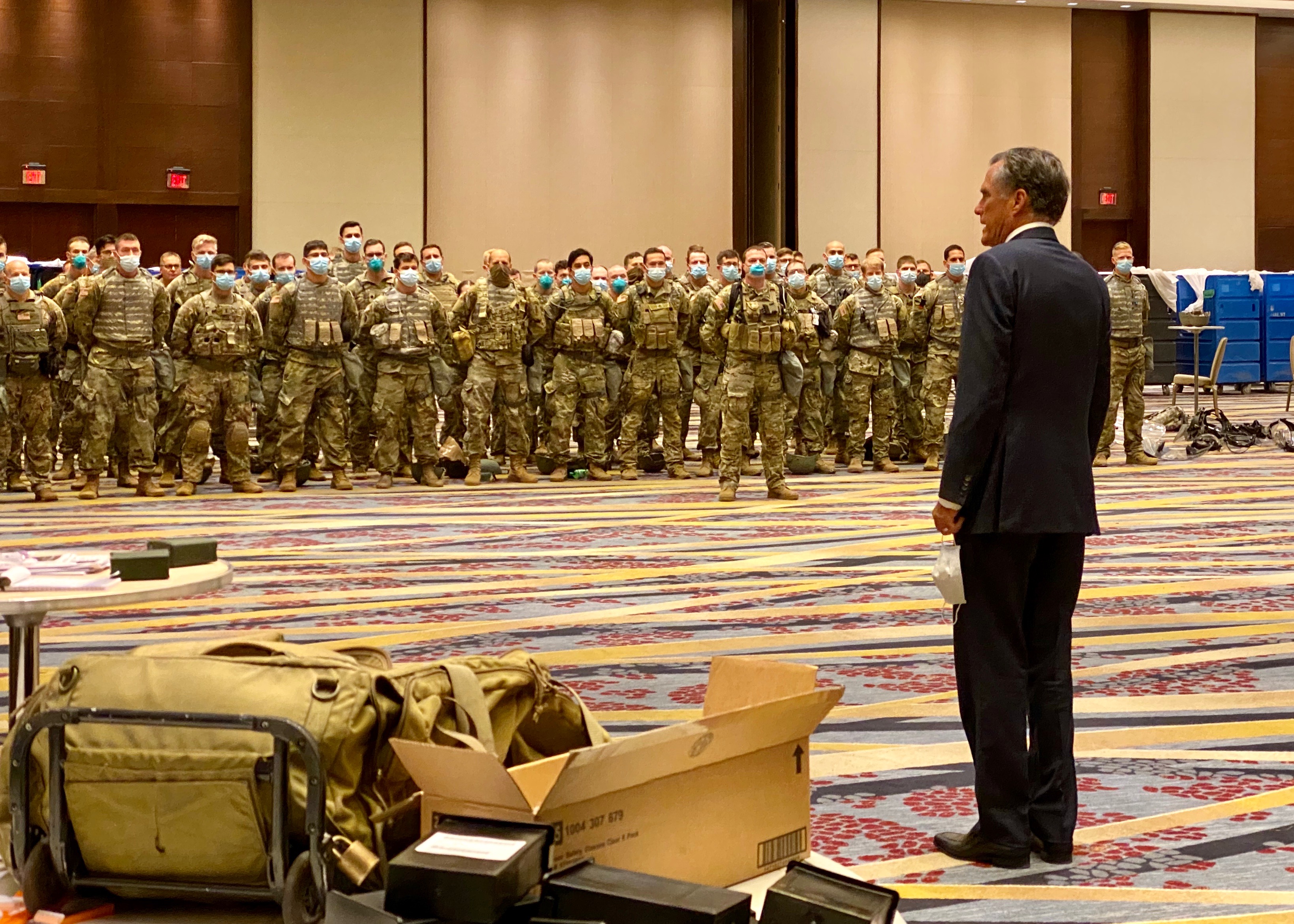 Romney criticizes Trump clearing out peaceful protesters to make way for photo op