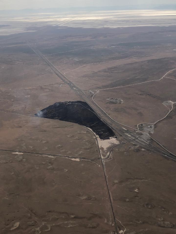 267-acre fire in Tooele County 85% contained 