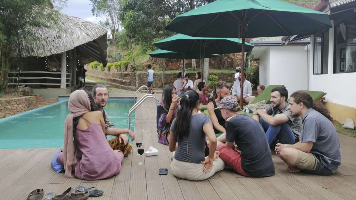Sri Lankan cafe owner feeds and shelters stranded tourists