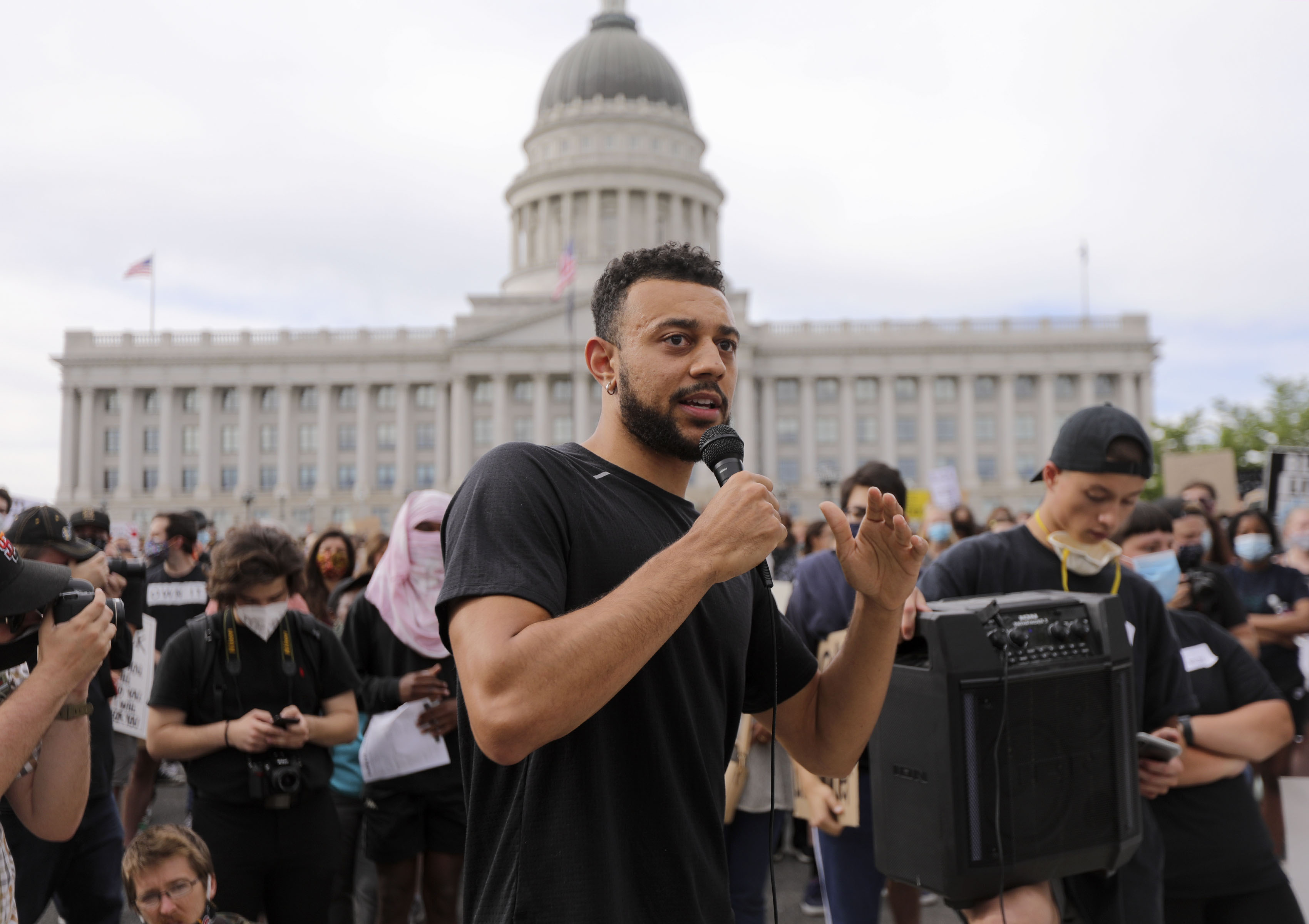 Here's why Utah Jazz guard Nigel Williams-Goss, athletes are speaking out for racial equality