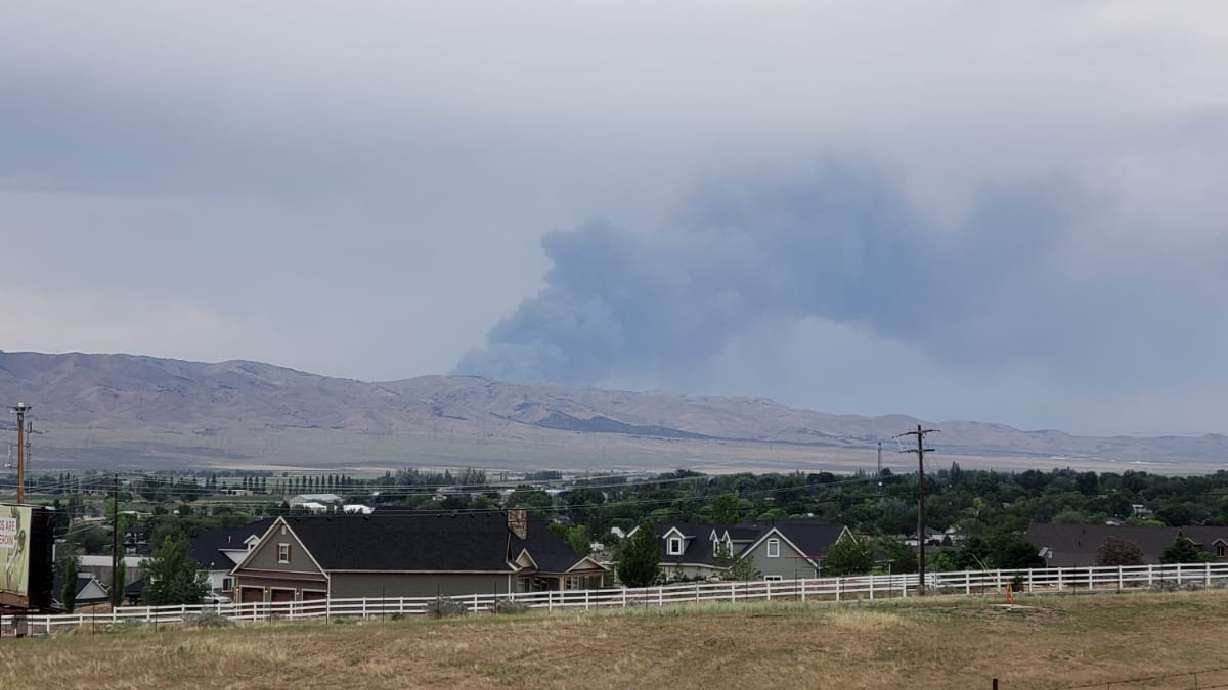 Nearly 2,000-acre fire in Utah County 50% contained