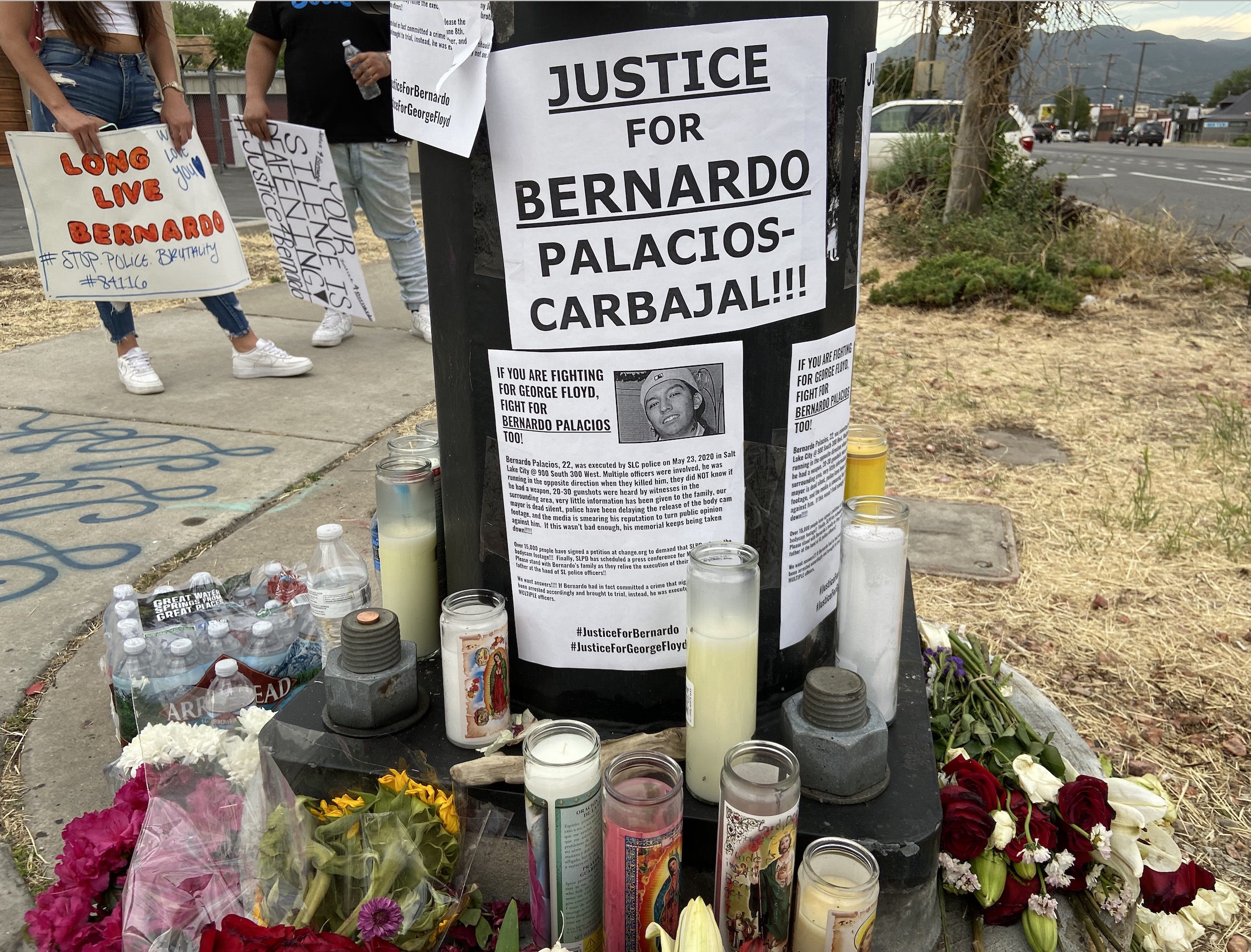 'I have to fight for him': Friends remember Palacios-Carbajal in Friday protests
