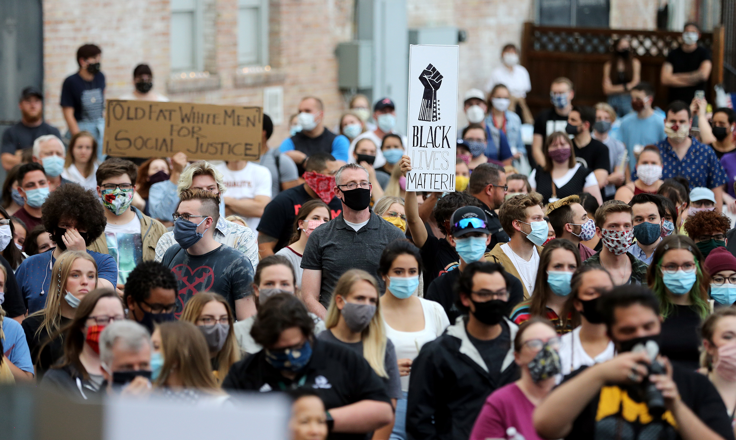 Provo vigil for George Floyd calls for unity to fight social injustice