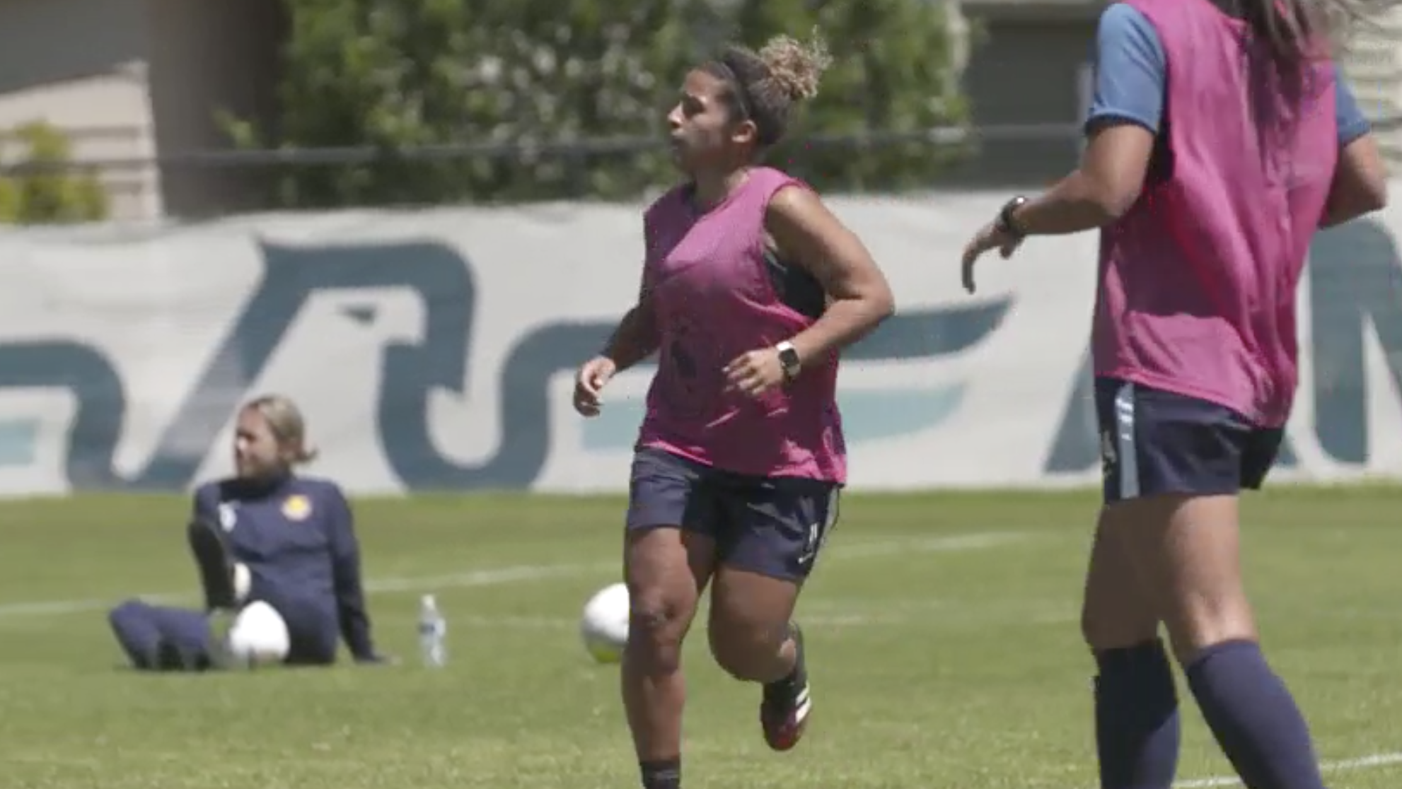 Canadian midfielder Desiree Scott returns to training with Utah Royals FC, Tuesday, June 9, 2020 at America First Field in Sandy. (Courtesy photo: Utah Royals FC)