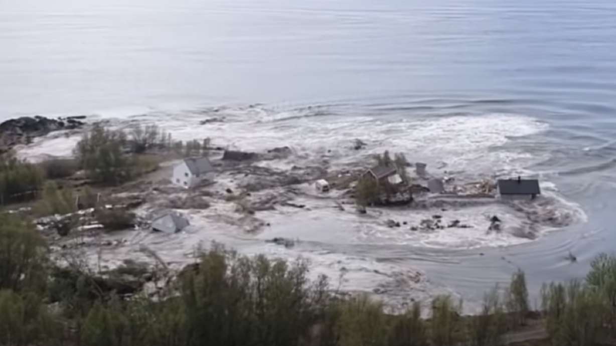 Have You Seen This? Entire neighborhood swept out to sea