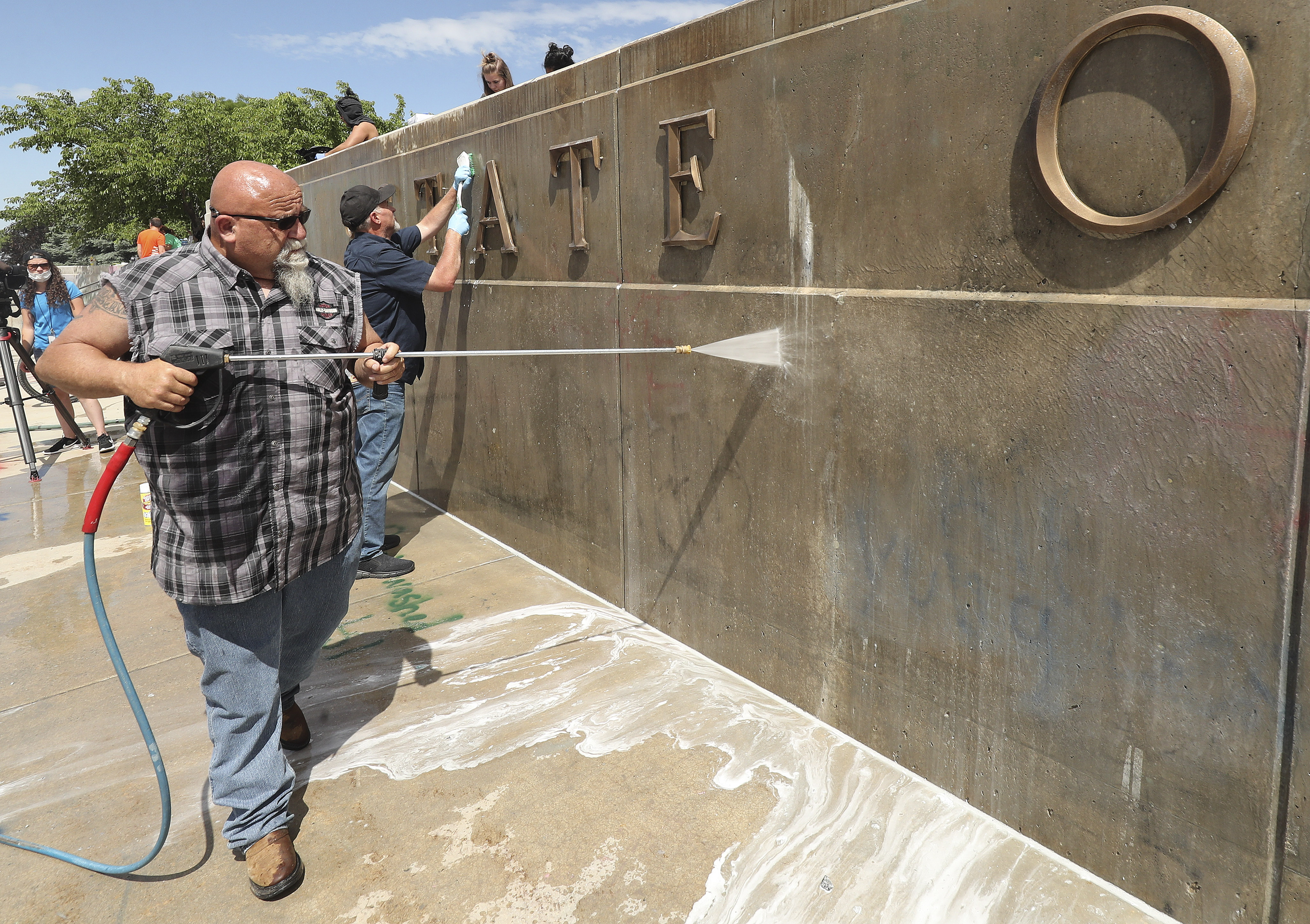 Charges: Trio accused of defacing Utah Capitol during protests
