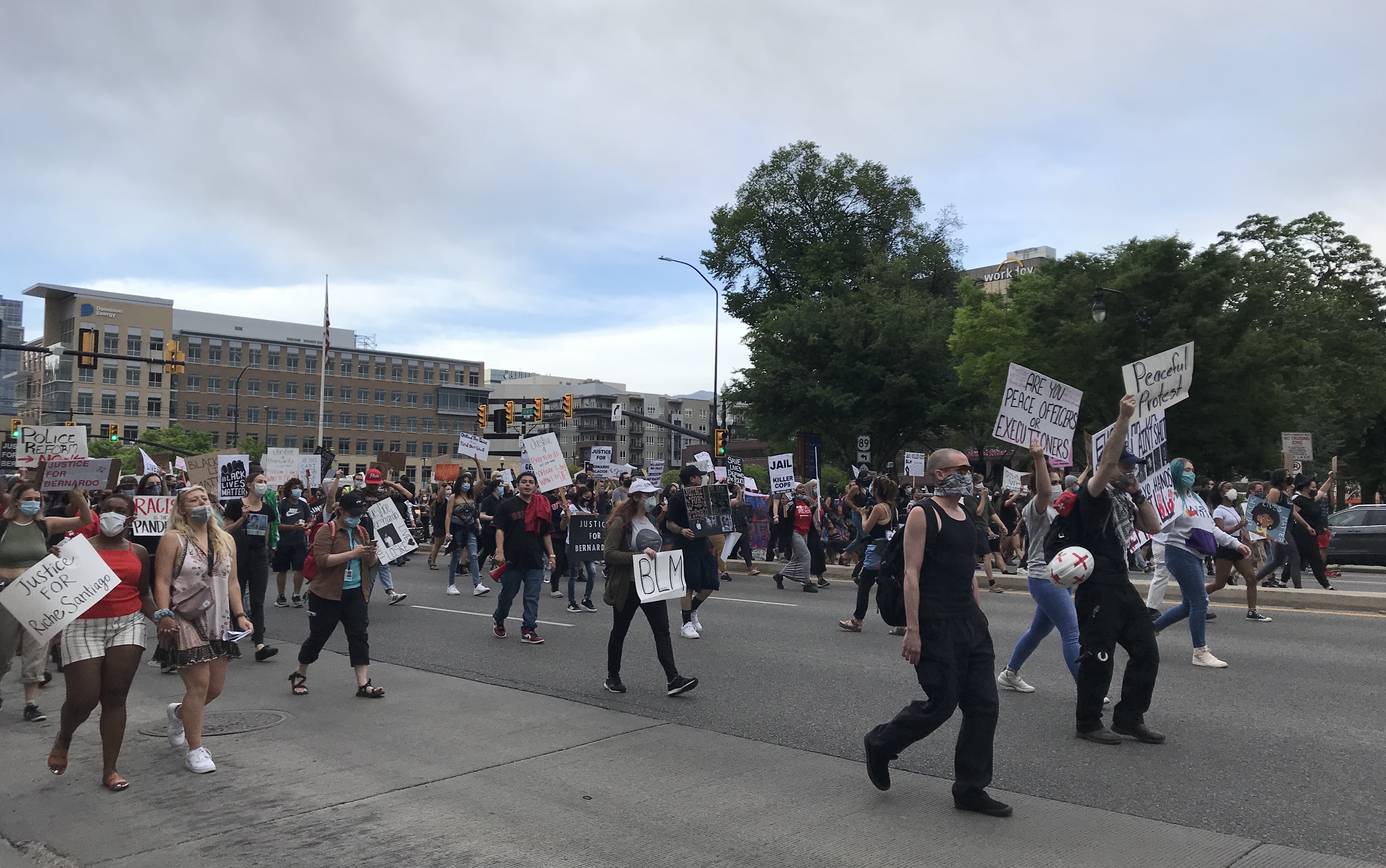 Hundreds of voices, 1 message: Cries for police reform growing louder in Salt Lake