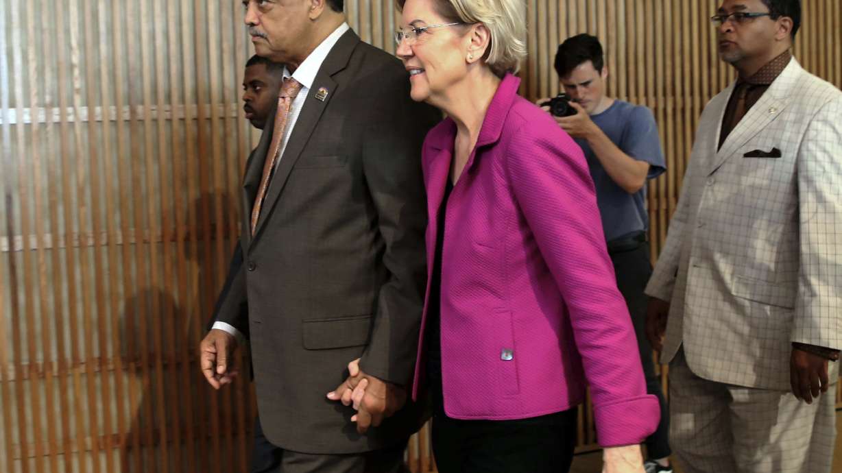 Warren's outreach to black voters could help VP standing