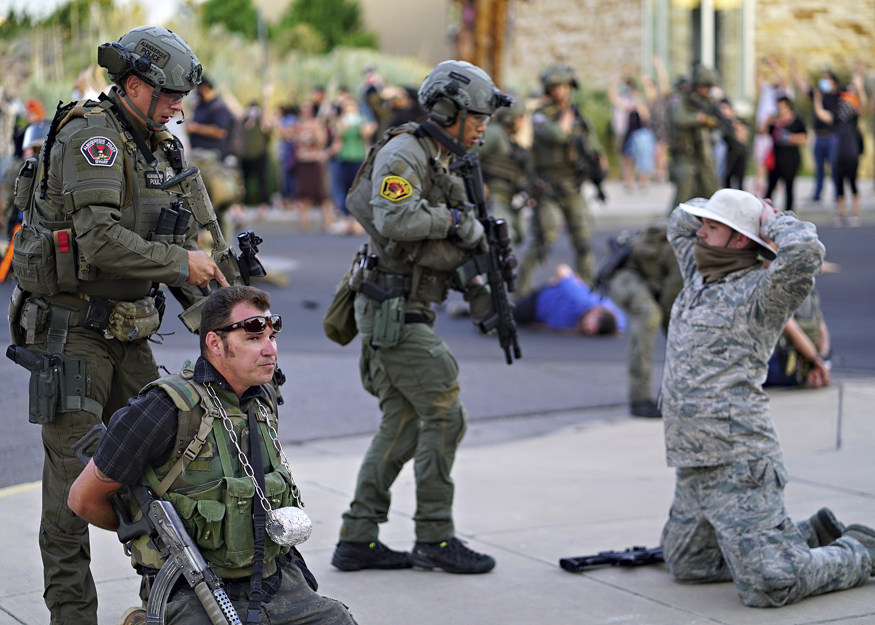 Police tactics to be reviewed following Albuquerque protest 