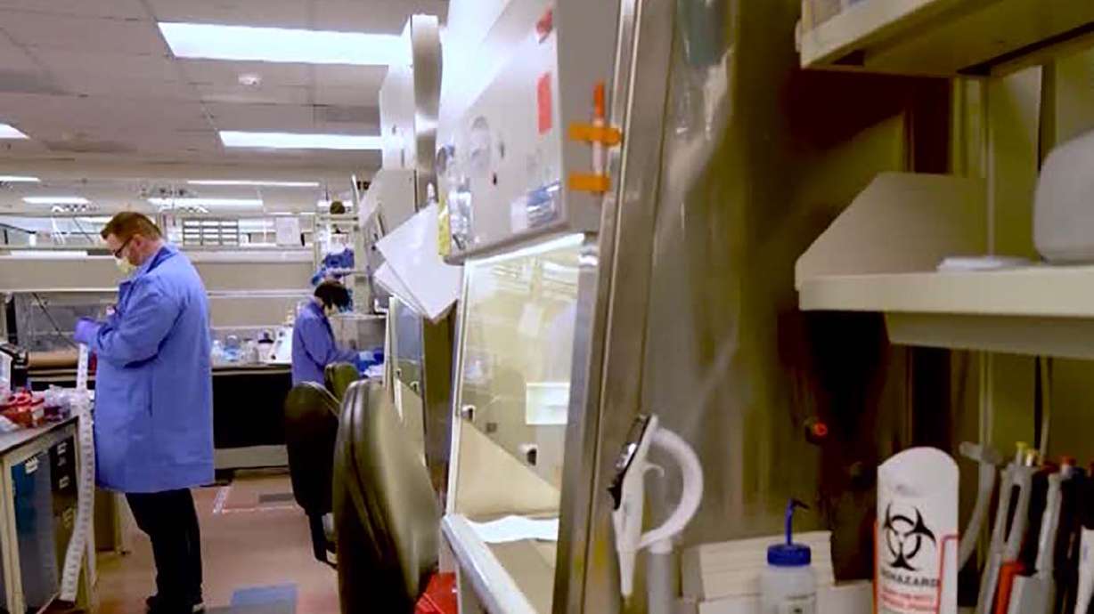 Researchers at the Utah Department of Health and ARUP Laboratories are doing some scientific sleuthing to learn how COVID-19 has spread in Utah Tuesday, June 16, 2020.