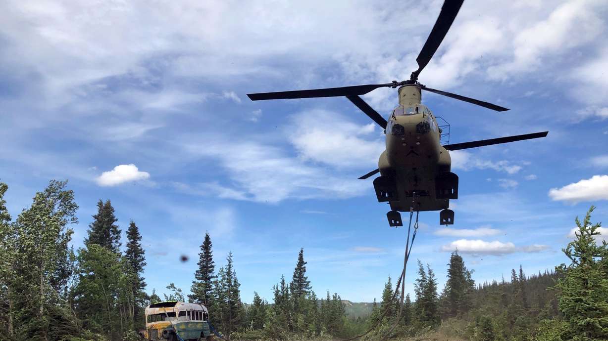Deaths prompt Alaska officials to remove 'Into the Wild' bus