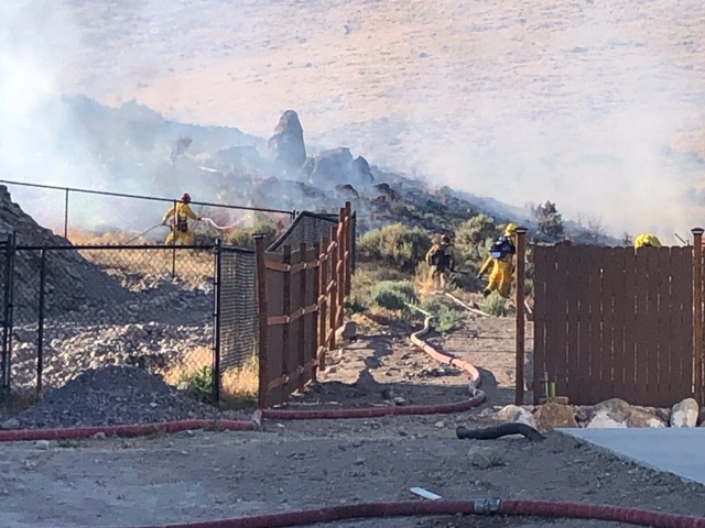 Ranches Fire in Eagle Mountain under containment; no structures lost