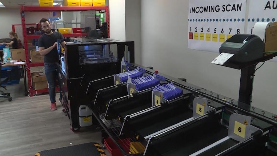 Utah Elections Director Justin Lee says any false or fake ballots would be detected immediately Wednesday, June 24, 2020. (Photo: KSL TV)