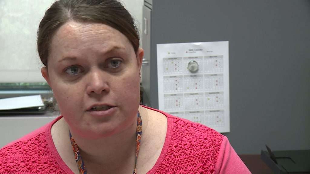 Workers can spend two to four hours working on a contact tracing case, communicable disease nurse Amy Carter says on Thursday, June 25, 2020. (Photo: Mike Anderson, KSL TV)