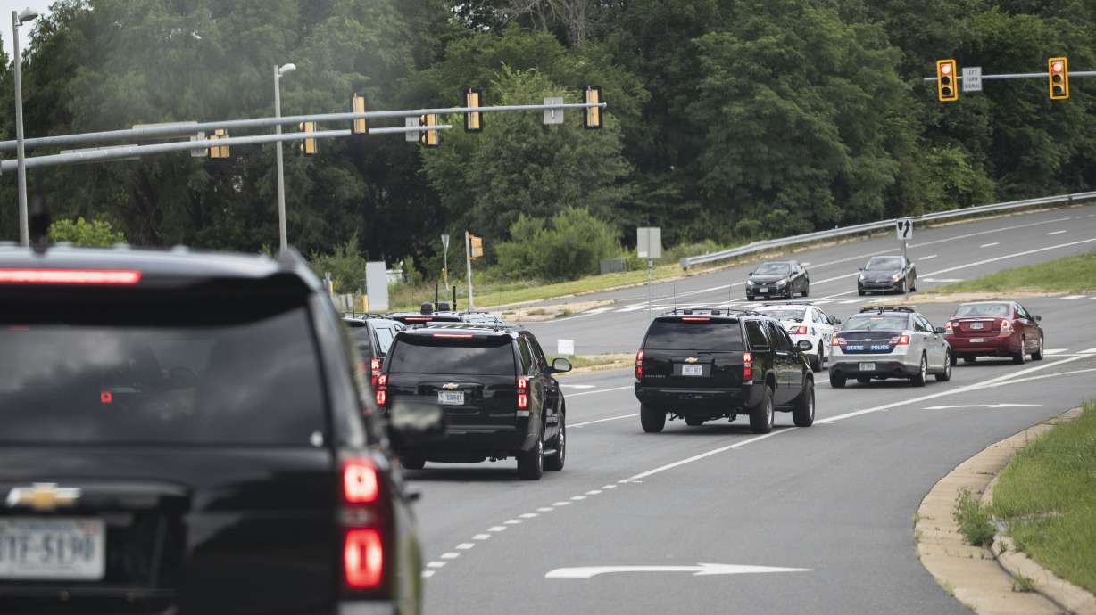 Trump tweets video with 'white power' chant, then deletes it