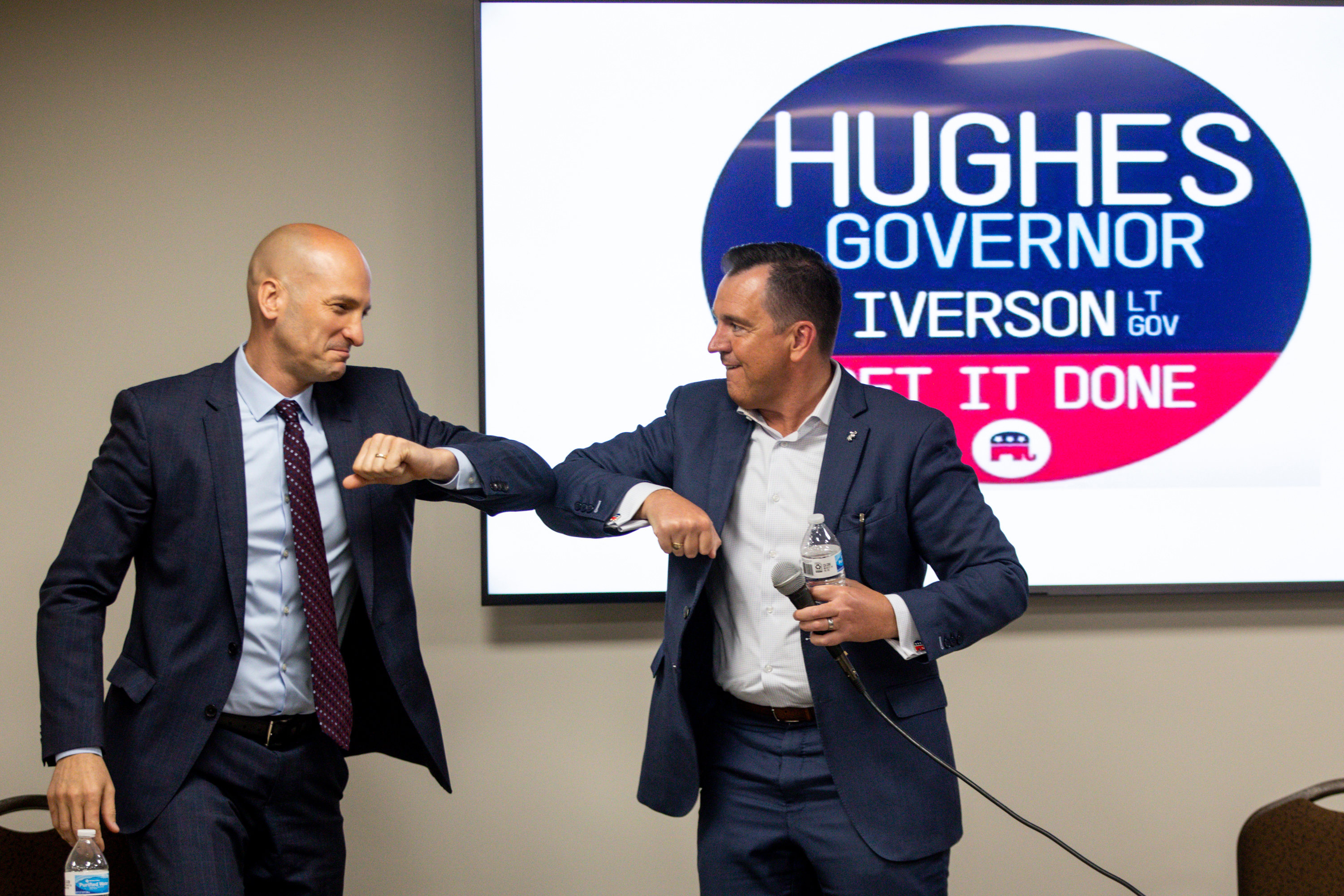 Hughes, Wright concede in gubernatorial GOP primary after initial results