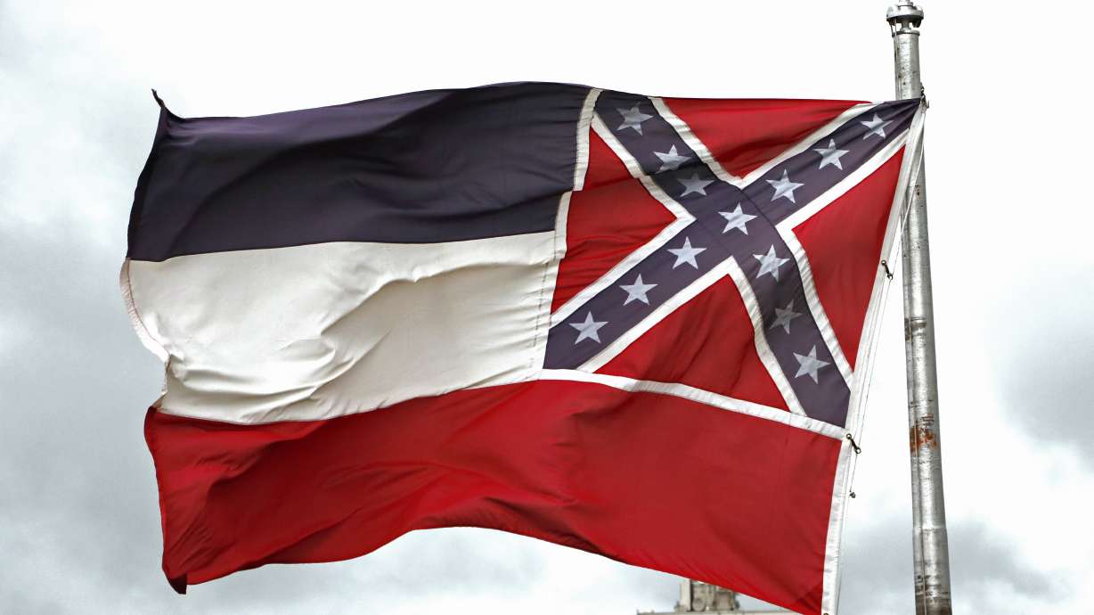 Old times not forgotten: Mississippi furls rebel-themed flag