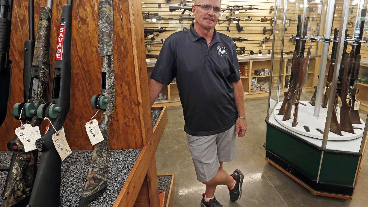 Background checks, a metric for gun sales, hit all-time high