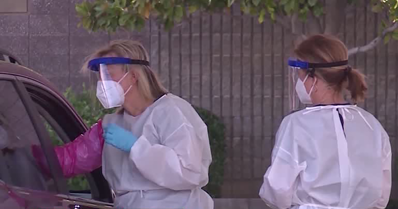 Hospitals say they will expand coronavirus testing sites and hours to keep up with demand Wednesday, July 1, 2020. Intermountain Healthcare officials say they are seeing a 50% increase in those wanting to be tested. (Photo: KSL TV)