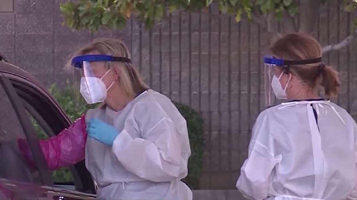 Hospitals say they will expand coronavirus testing sites and hours to keep up with demand Wednesday, July 1, 2020. Intermountain Healthcare officials say they are seeing a 50% increase in those wanting to be tested. (Photo: KSL TV)