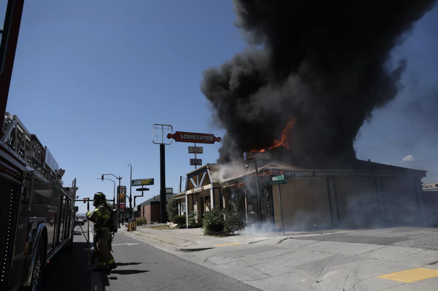 Vacant Salt Lake Sconecutter restaurant destroyed in fire