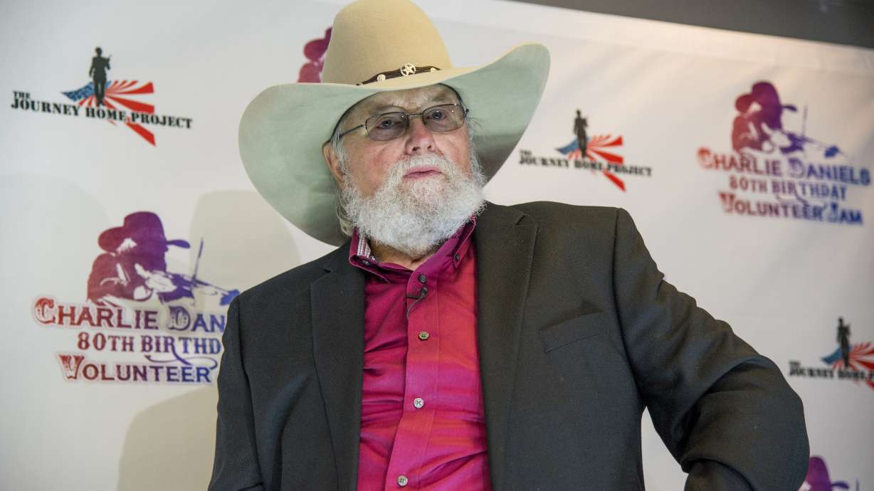 Country rocker and fiddler Charlie Daniels dies at age 83