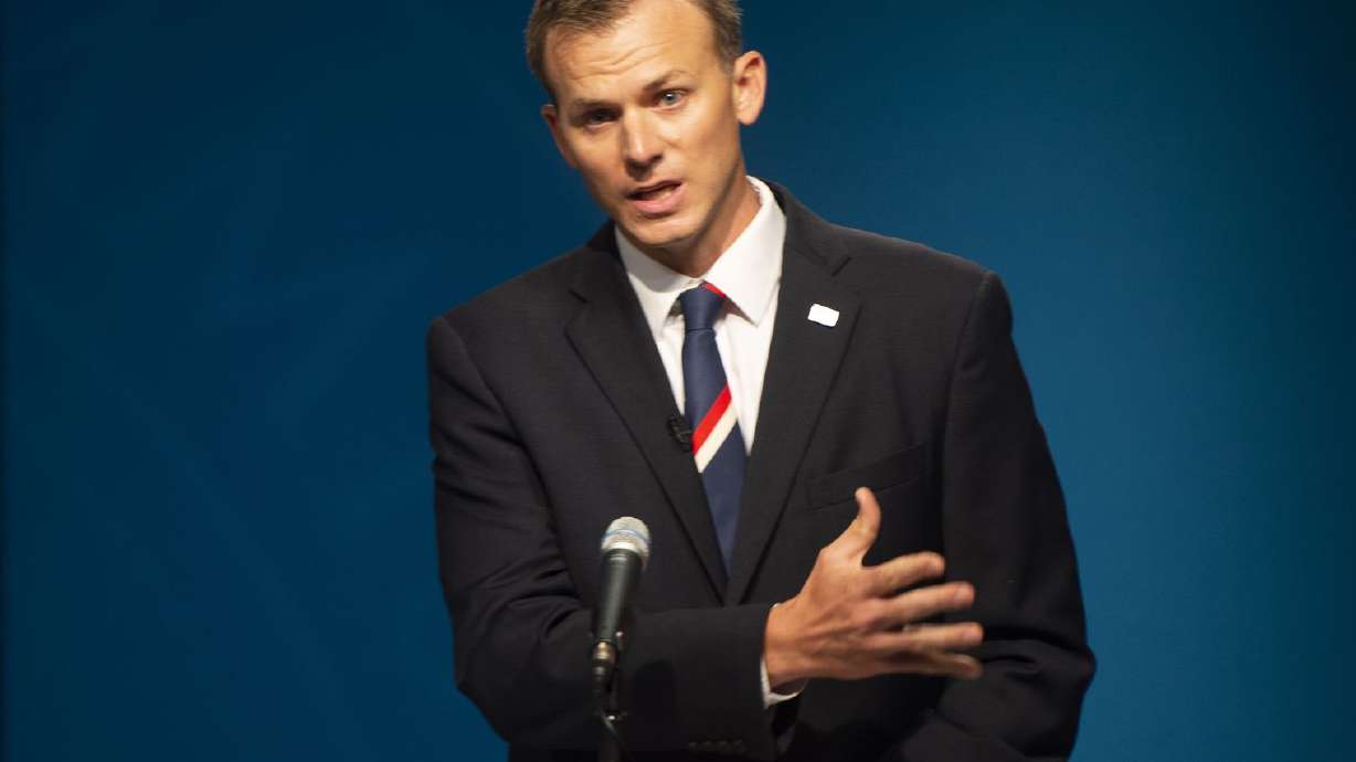 Businessman Blake Moore ready for a Democratic challenger in 1st District