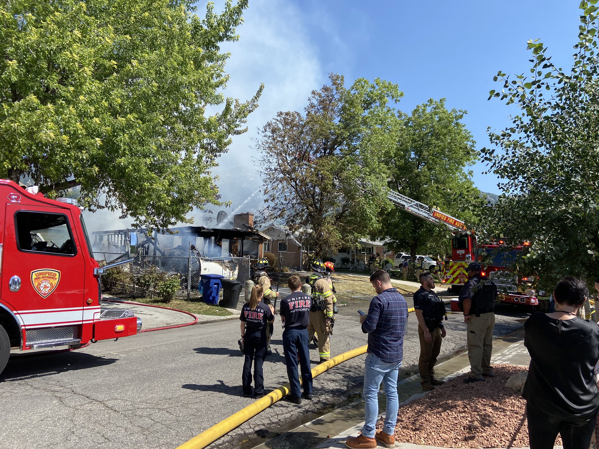 Millcreek double house fire marks 2nd and 3rd house fires on same street in 1 week