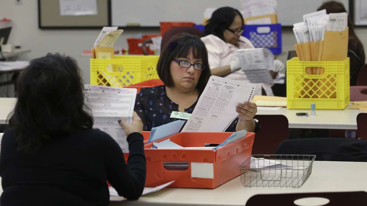 100,000 mail-in votes went uncounted in California's primary