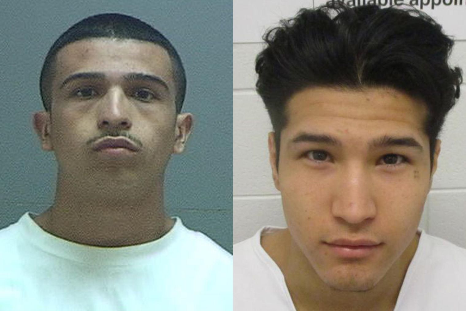 Christopher Boggs, 18, left, and his brother Lawrence Boggs, 17, were convicted as juveniles in the 2016 death of West Valley police officer Cody Brotherson. Both were expelled from juvenile detention and sent into the adult justice system because of assaults but have recently been released. Christopher Boggs was arrested Monday and accused of driving a stolen car. His younger brother, who had been shot several times, was inside the vehicle, sources say, and was hospitalized in critical condition.