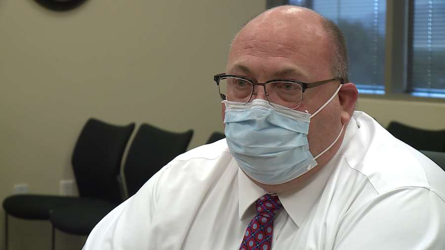 Brian Hatch, director of the Davis County Health Department. (Photo: Mike Anderson, KSL TV)